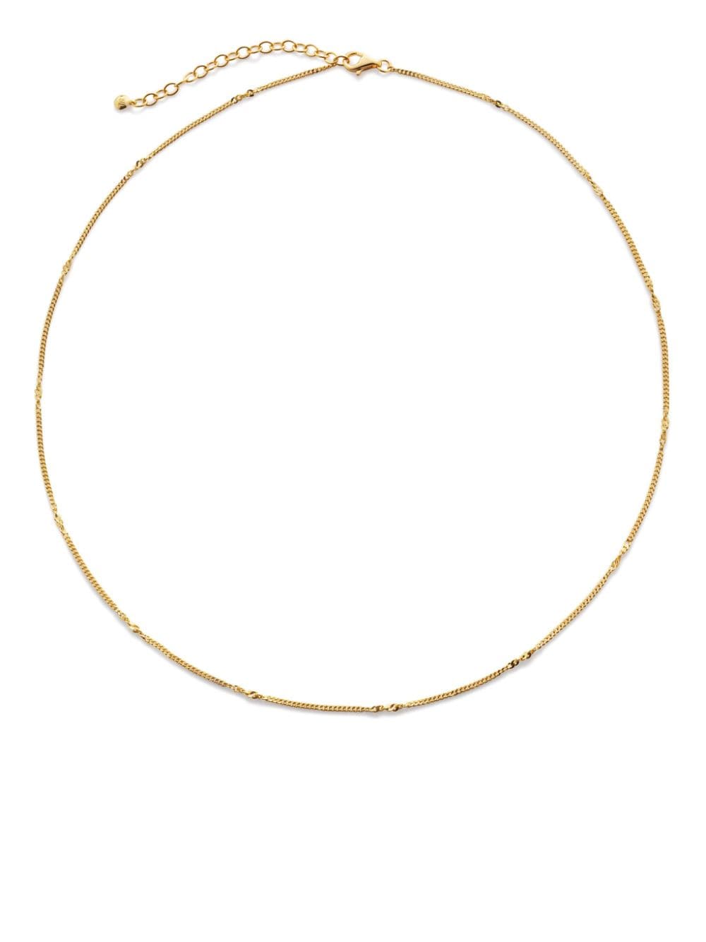 Monica Vinader Curb Twist necklace - Gold von Monica Vinader