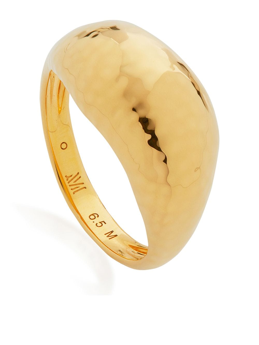 Monica Vinader Deia Domed ring - Gold von Monica Vinader