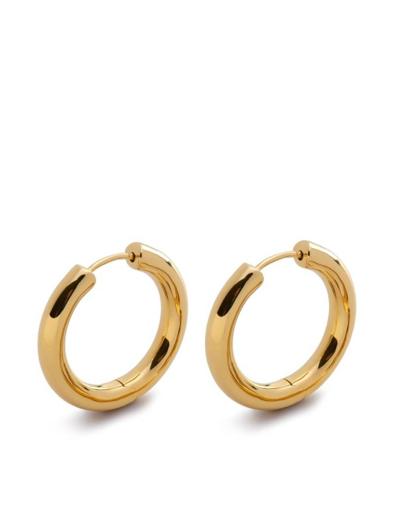 Monica Vinader Essential medium hoop earrings - Gold von Monica Vinader