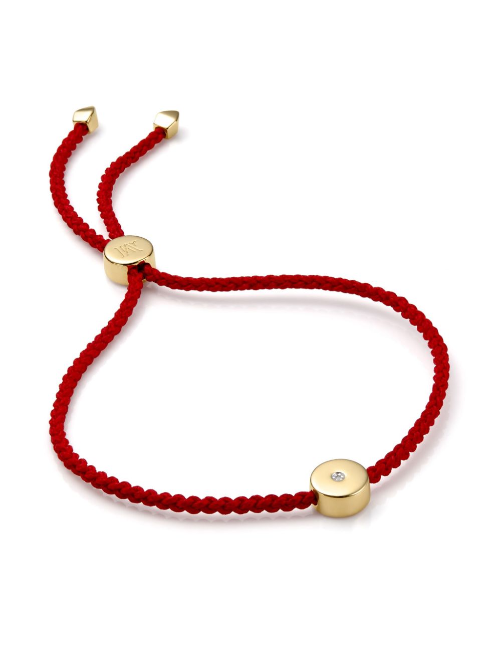 Monica Vinader GP rope-detailing bracelet - Red von Monica Vinader