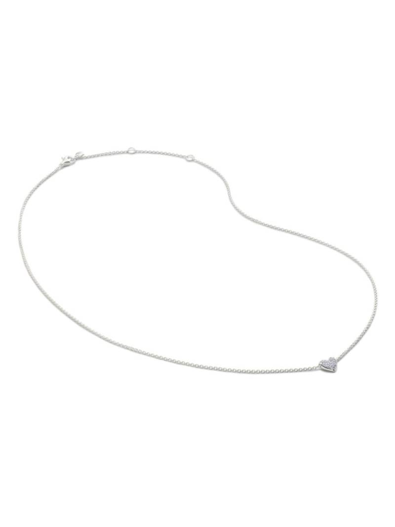 Monica Vinader Heart necklace - Silver von Monica Vinader