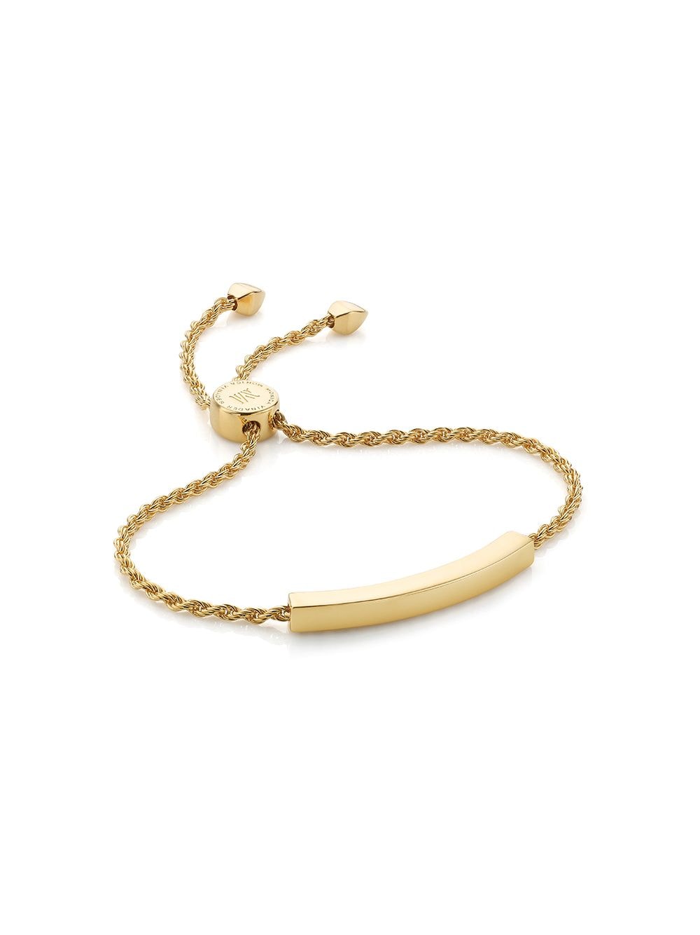 Monica Vinader Linear Chain bracelet - Gold von Monica Vinader