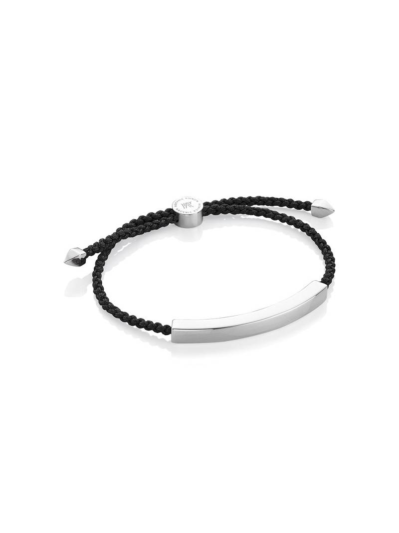 Monica Vinader Linear Large bracelet - Black von Monica Vinader