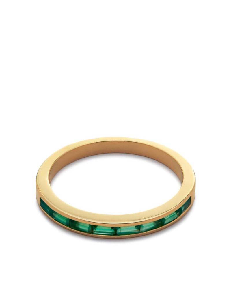 Monica Vinader Mini Baguette Half Eternity ring - Gold von Monica Vinader