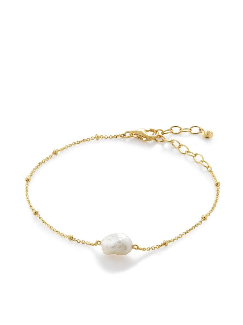 Monica Vinader Nura Tiny pearl bracelet - Gold von Monica Vinader