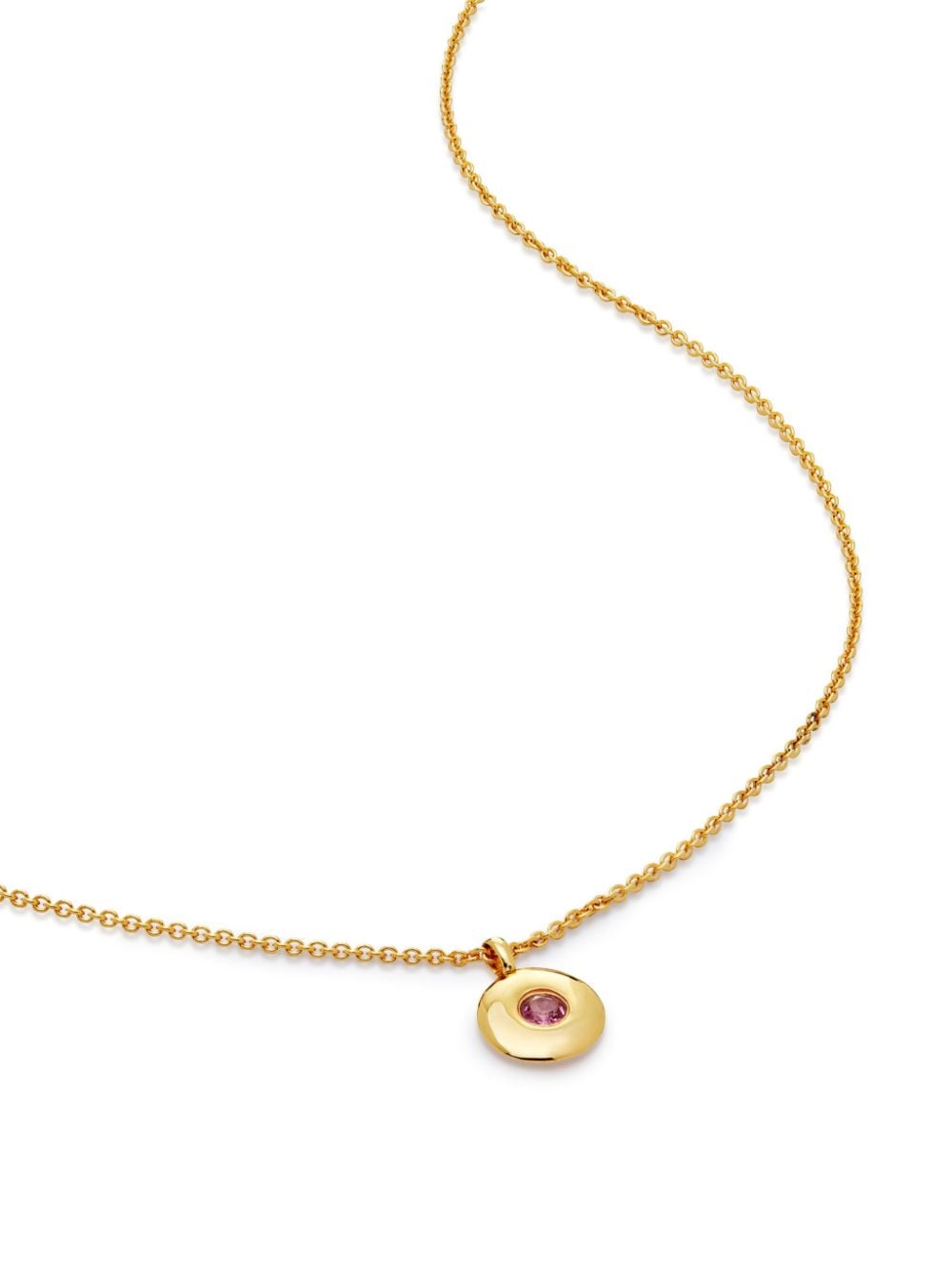 Monica Vinader October Birthstone necklace - Gold von Monica Vinader