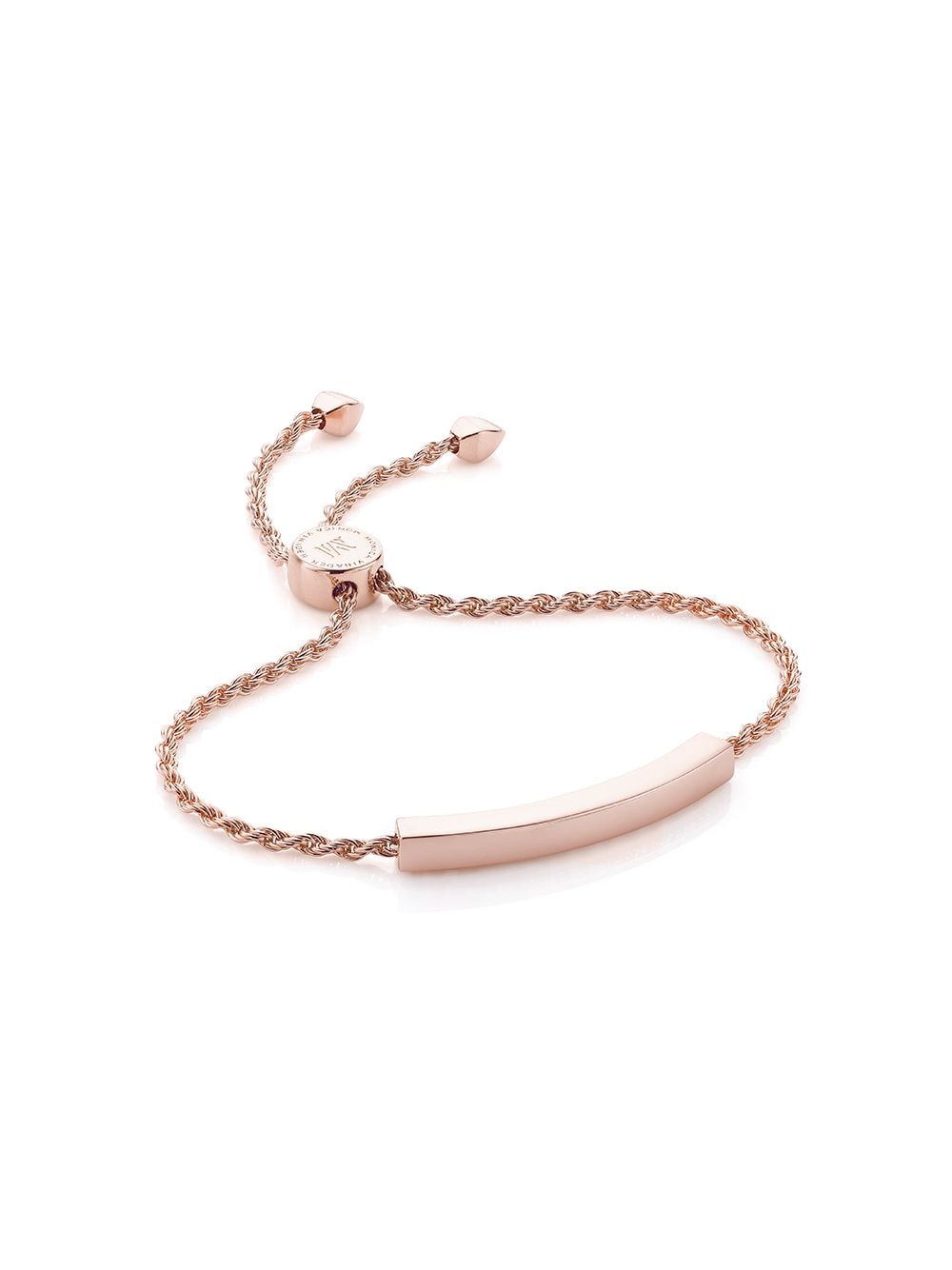 Monica Vinader Linear Chain bracelet - Gold von Monica Vinader