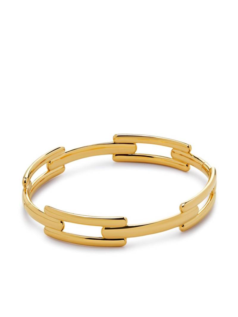 Monica Vinader Signature Link bangle bracelet - Gold von Monica Vinader