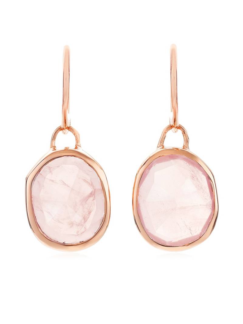 Monica Vinader Siren wire earrings - Pink von Monica Vinader