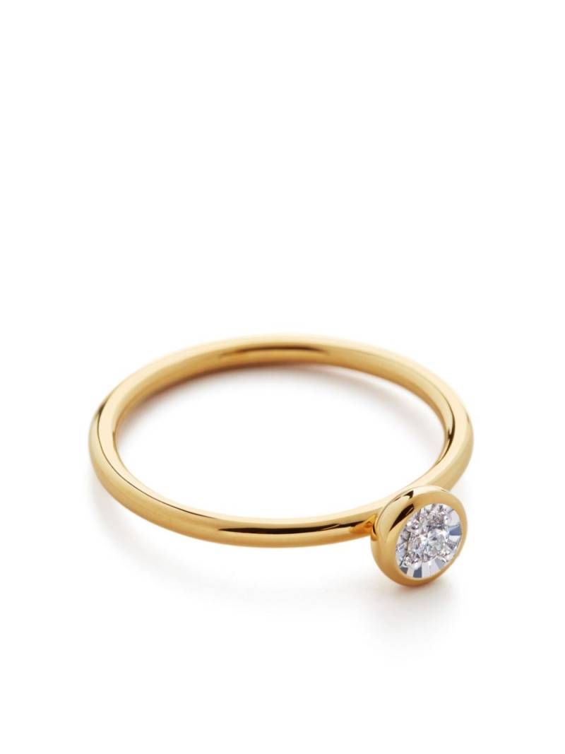 Monica Vinader Solitaire ring - Gold von Monica Vinader