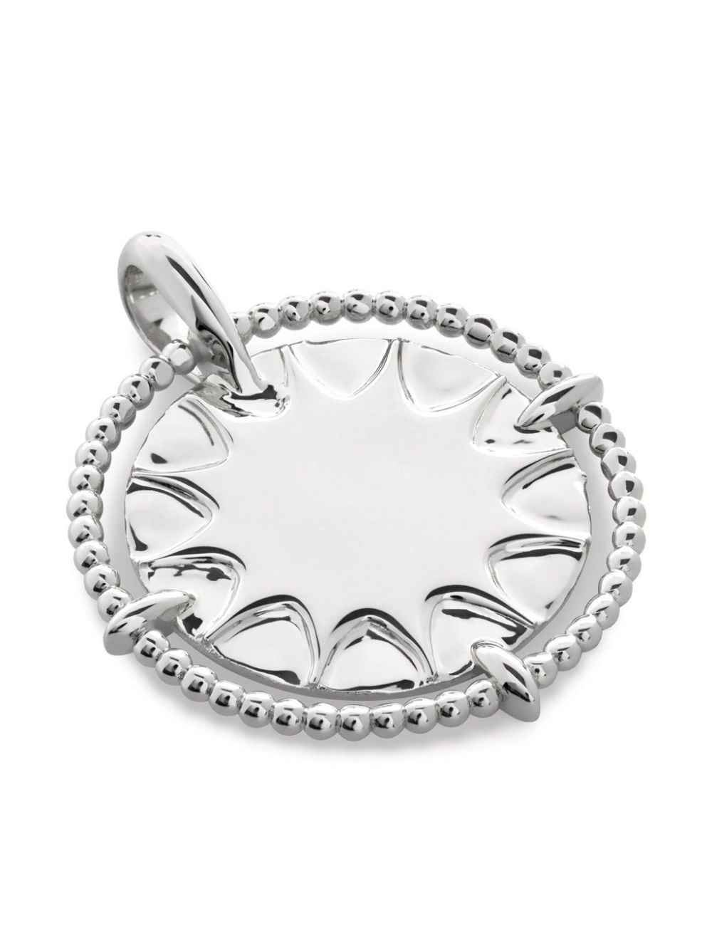 Monica Vinader Talisman Sun silver pendant von Monica Vinader