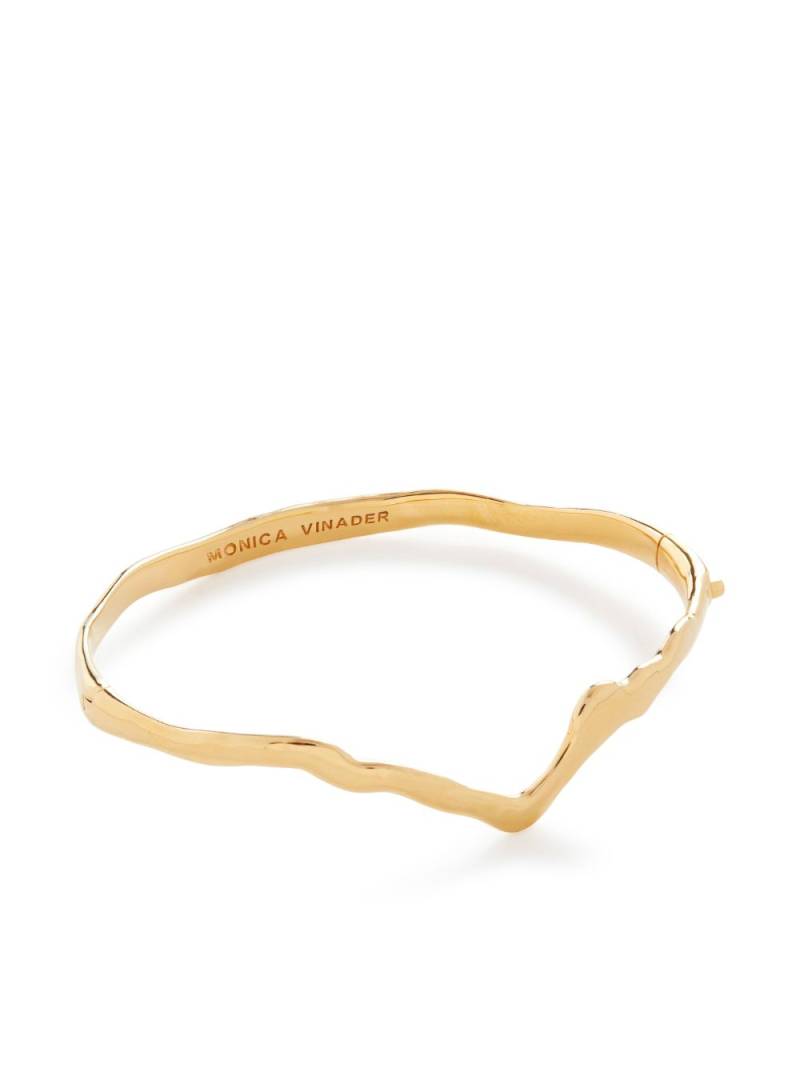 Monica Vinader Wishbone Bangle bracelet - Gold von Monica Vinader