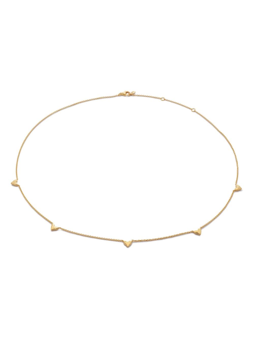 Monica Vinader heart-detail chain necklace - Gold von Monica Vinader