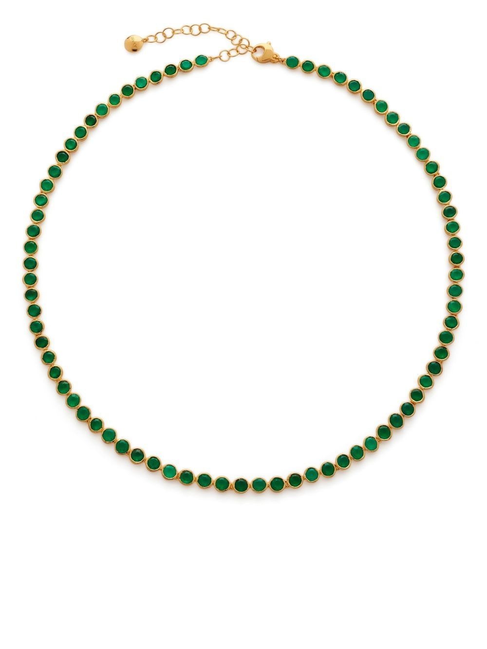 Monica Vinader x Kate Young Tennis necklace - Gold von Monica Vinader