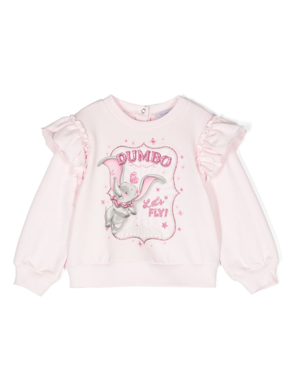 Monnalisa Romantic Circus dumbo-print sweatshirt - Pink von Monnalisa