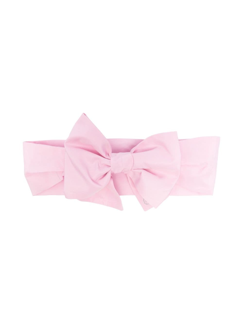 Monnalisa bow-embellished head band - Pink von Monnalisa