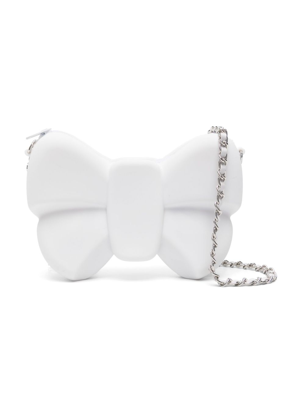 Monnalisa bow-shaped shoulder bag - White von Monnalisa