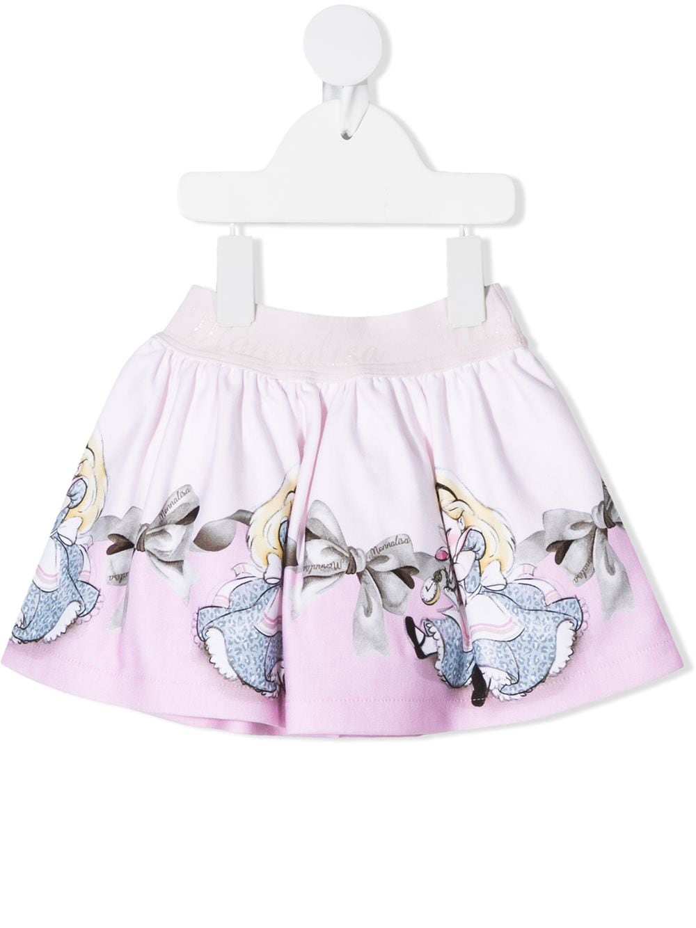 Monnalisa disney print skirt - Pink von Monnalisa