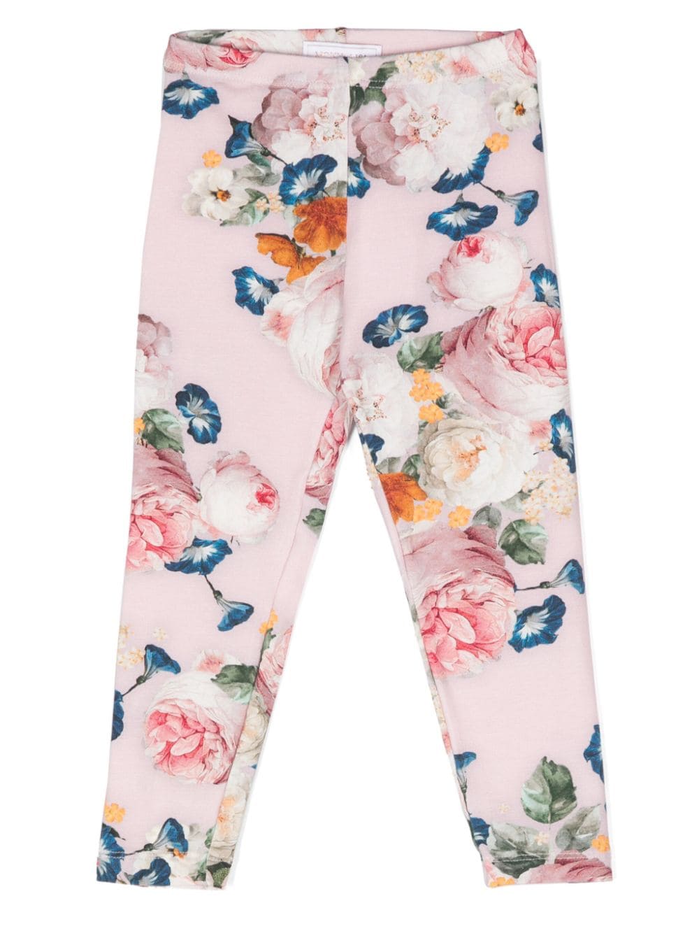 Monnalisa floral-print leggings - Pink von Monnalisa