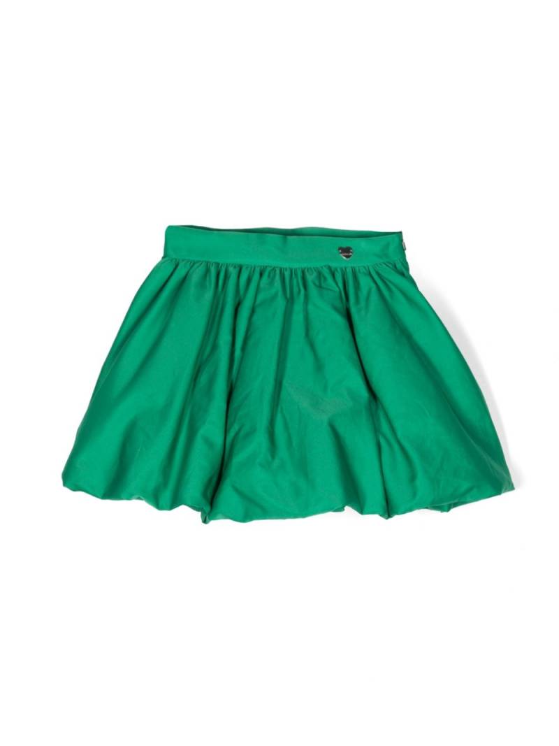 Monnalisa high-waisted skirt - Green von Monnalisa