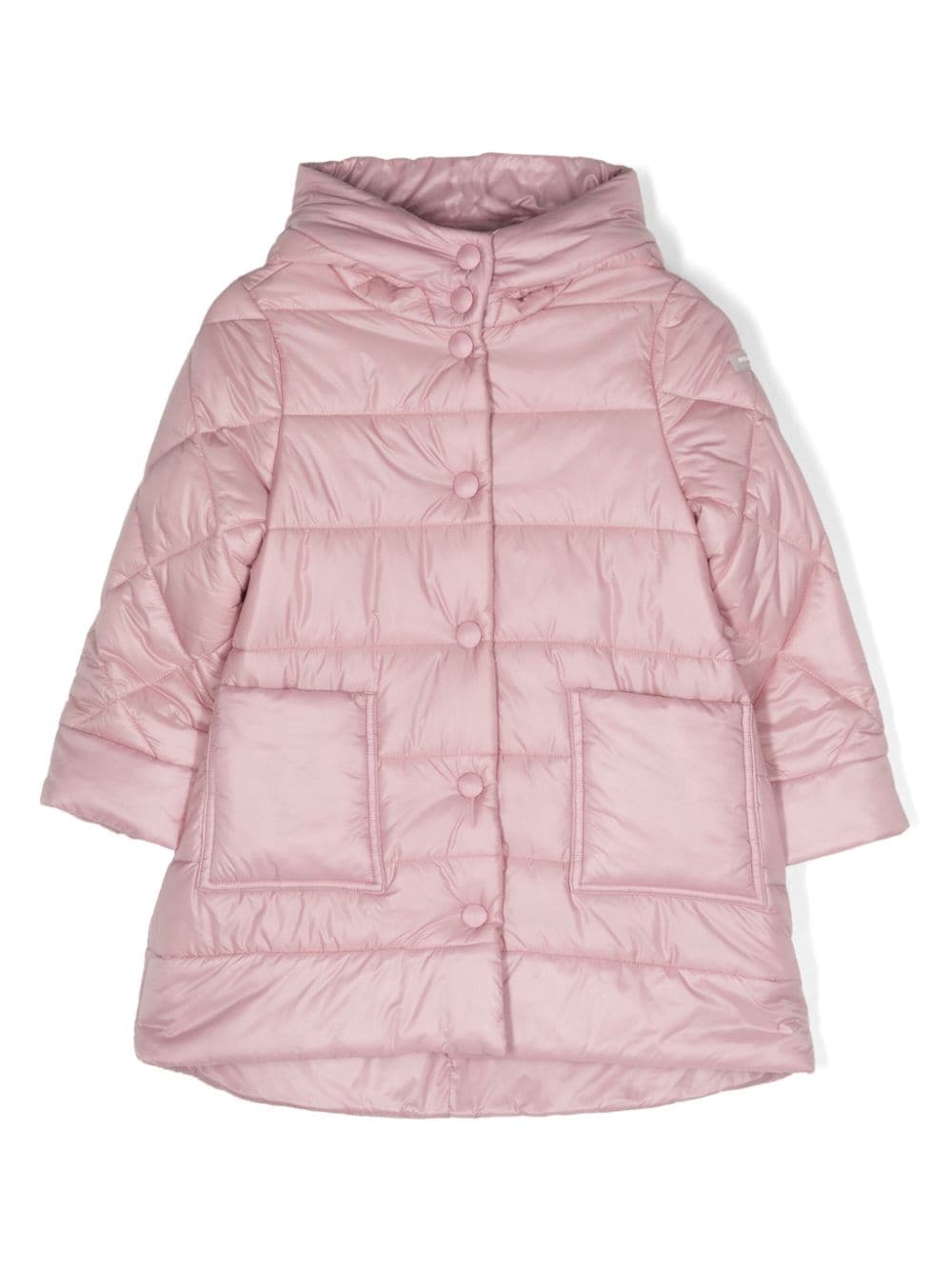 Monnalisa long padded jacket - Pink von Monnalisa