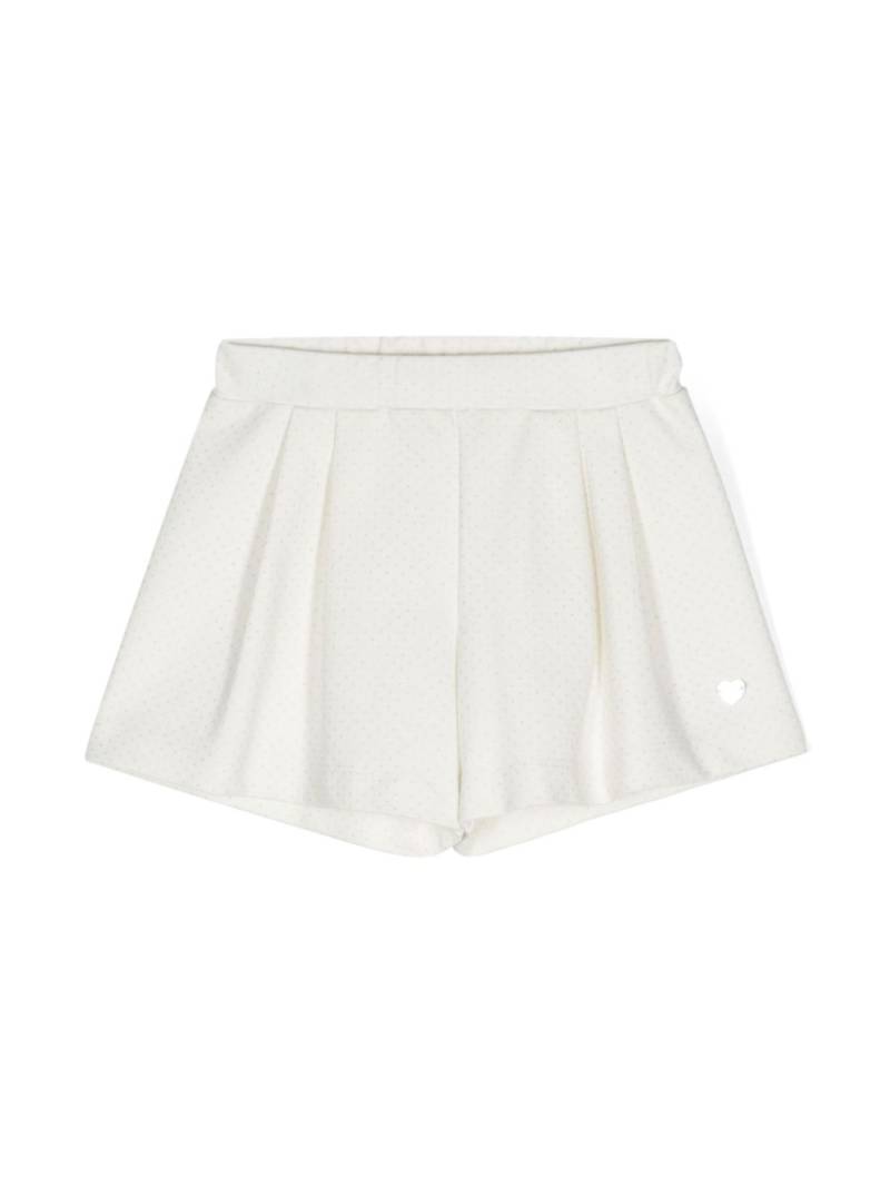 Monnalisa polka-dot shorts - White von Monnalisa