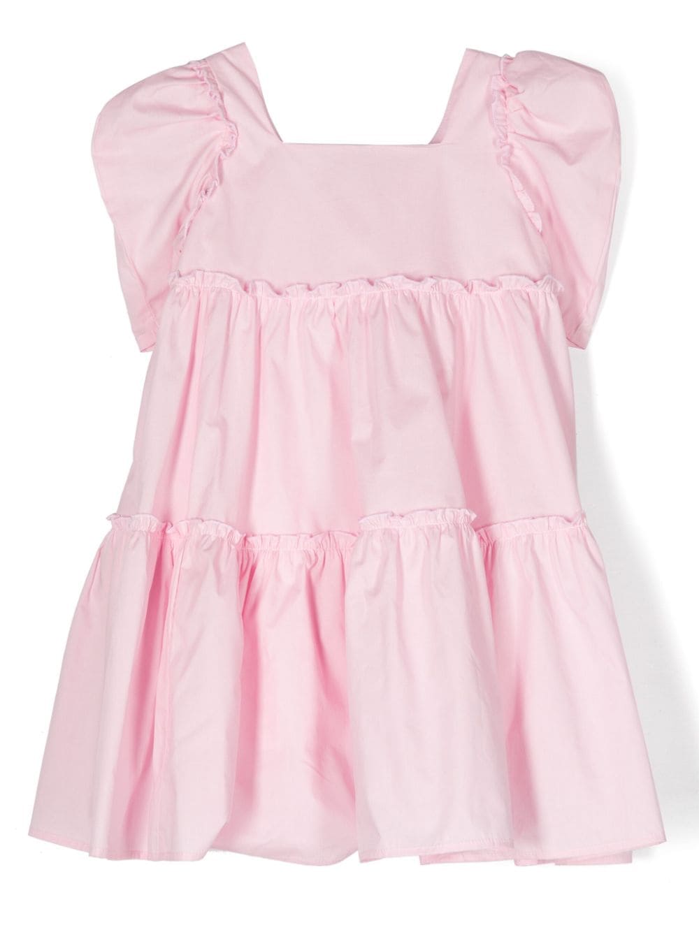Monnalisa tiered-skirt dress - Pink von Monnalisa