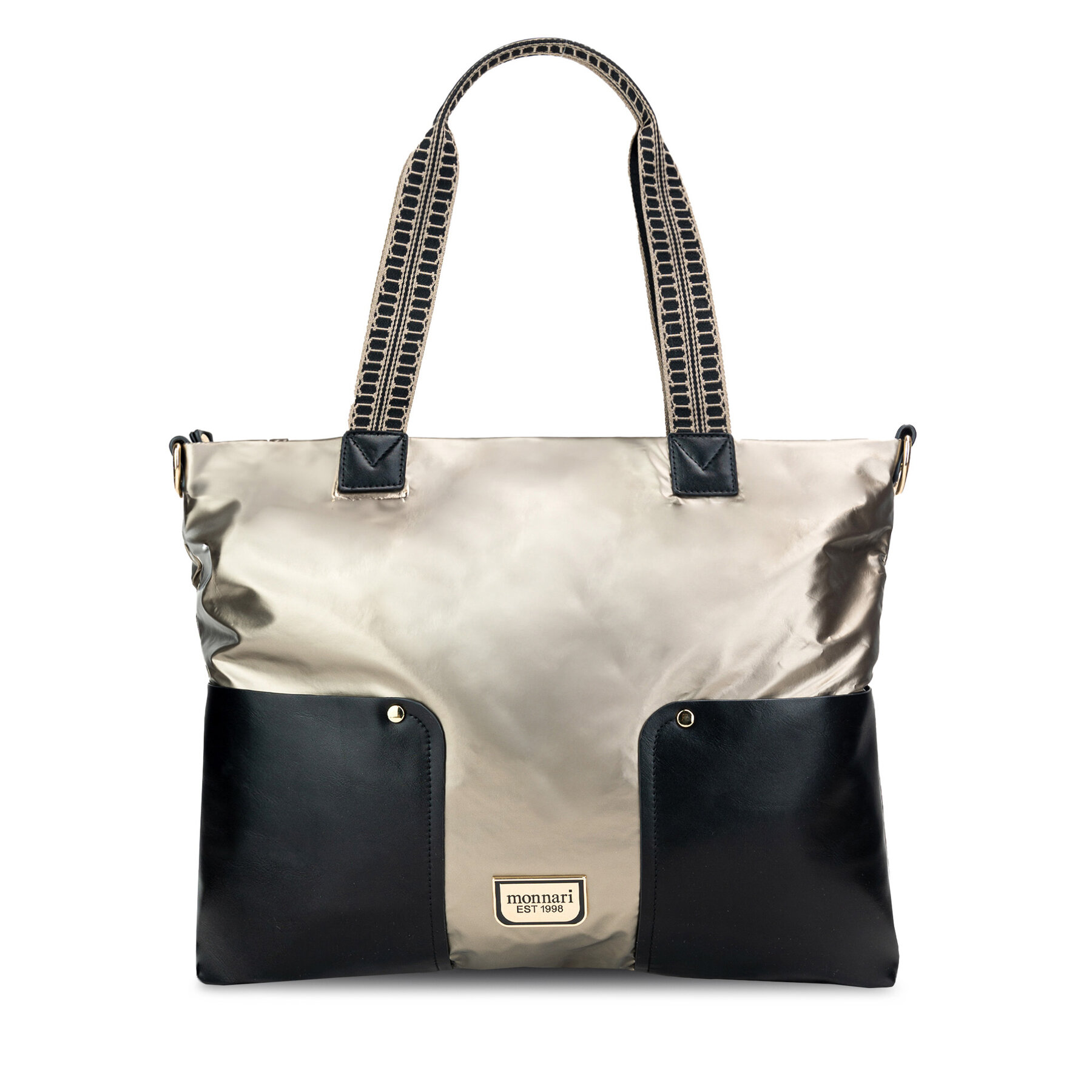 Handtasche Monnari BAGIMP0-24Z-BAG6210-KM23D000-R00 Goldfarben Handtasche Monnari BAGIMP0-24Z-BAG6210-KM23D000-R00 Goldfarben von Monnari