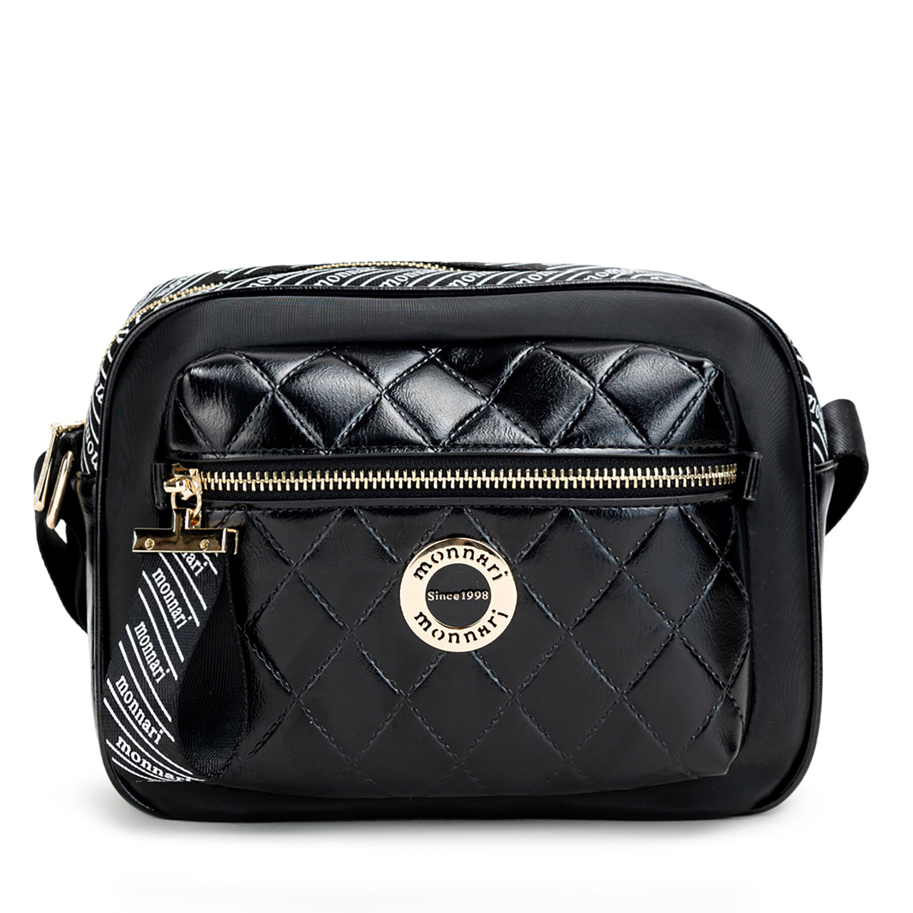 Handtasche Monnari TORIMP0-24J-BAG4500-K020 Schwarz Handtasche Monnari TORIMP0-24J-BAG4500-K020 Schwarz von Monnari