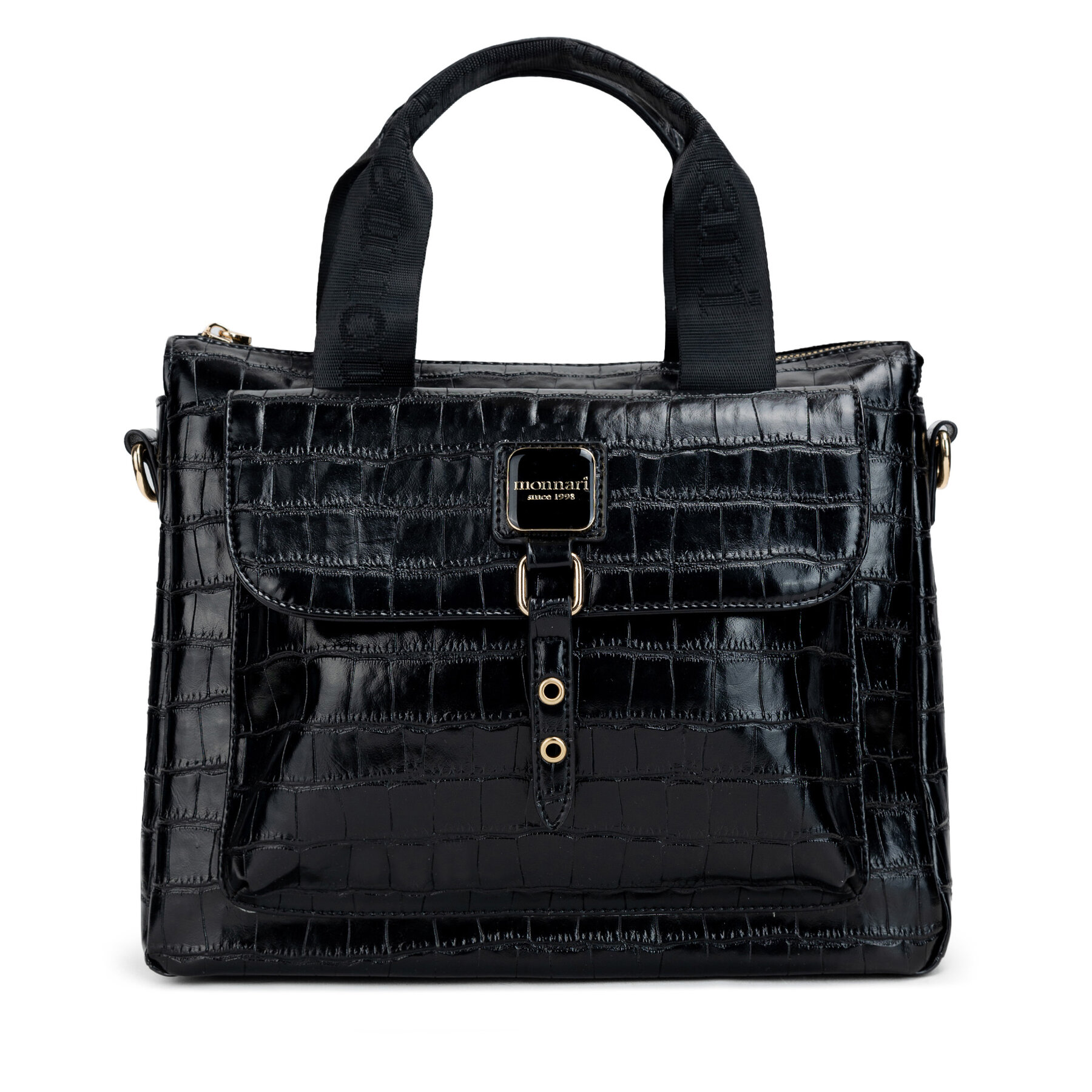 Handtasche Monnari TORIMP0-24J-BAG4571-KM20 Schwarz Handtasche Monnari TORIMP0-24J-BAG4571-KM20 Schwarz von Monnari