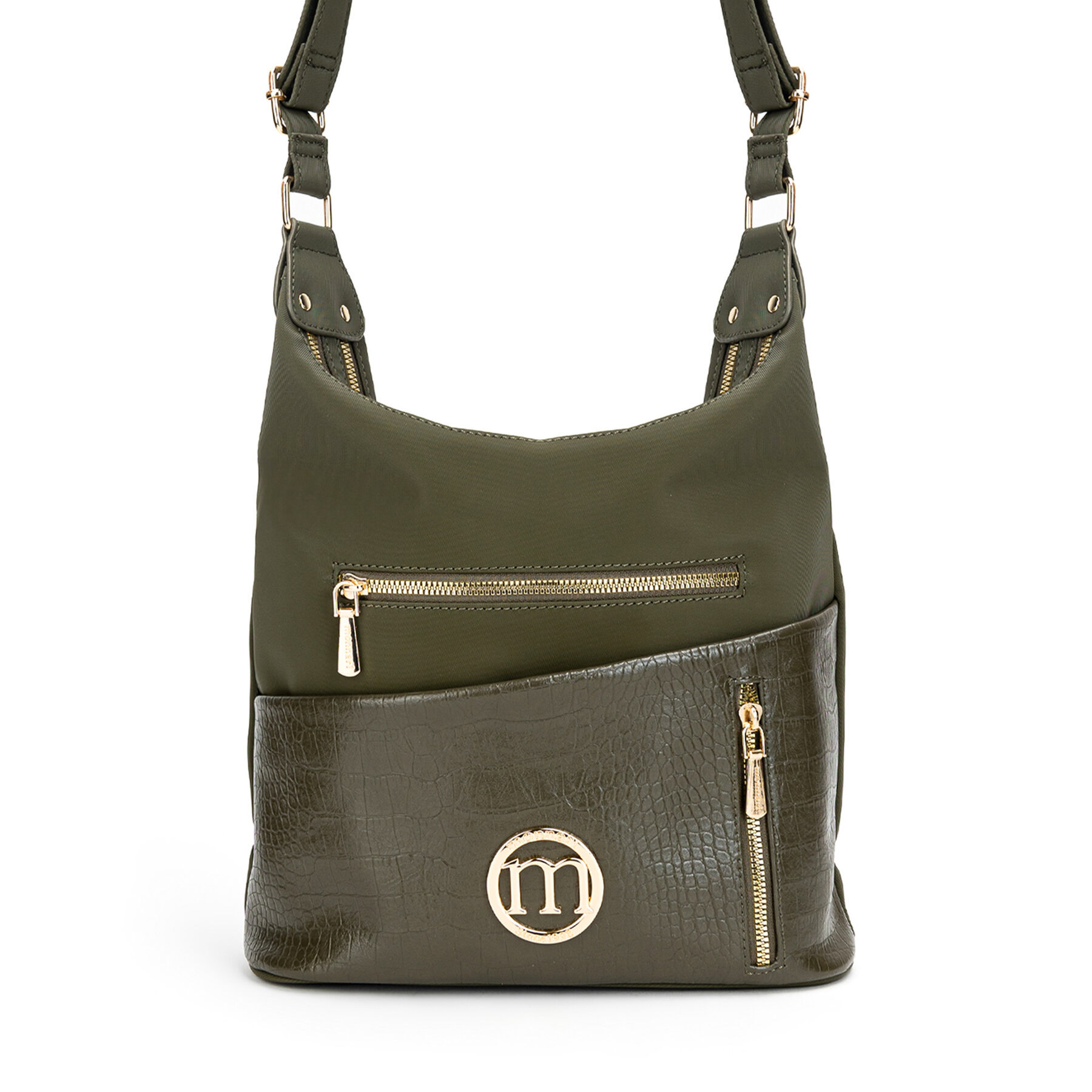 Handtasche Monnari TORIMP0-24J-BAG4760-K008D000-R00 Grün Handtasche Monnari TORIMP0-24J-BAG4760-K008D000-R00 Grün von Monnari