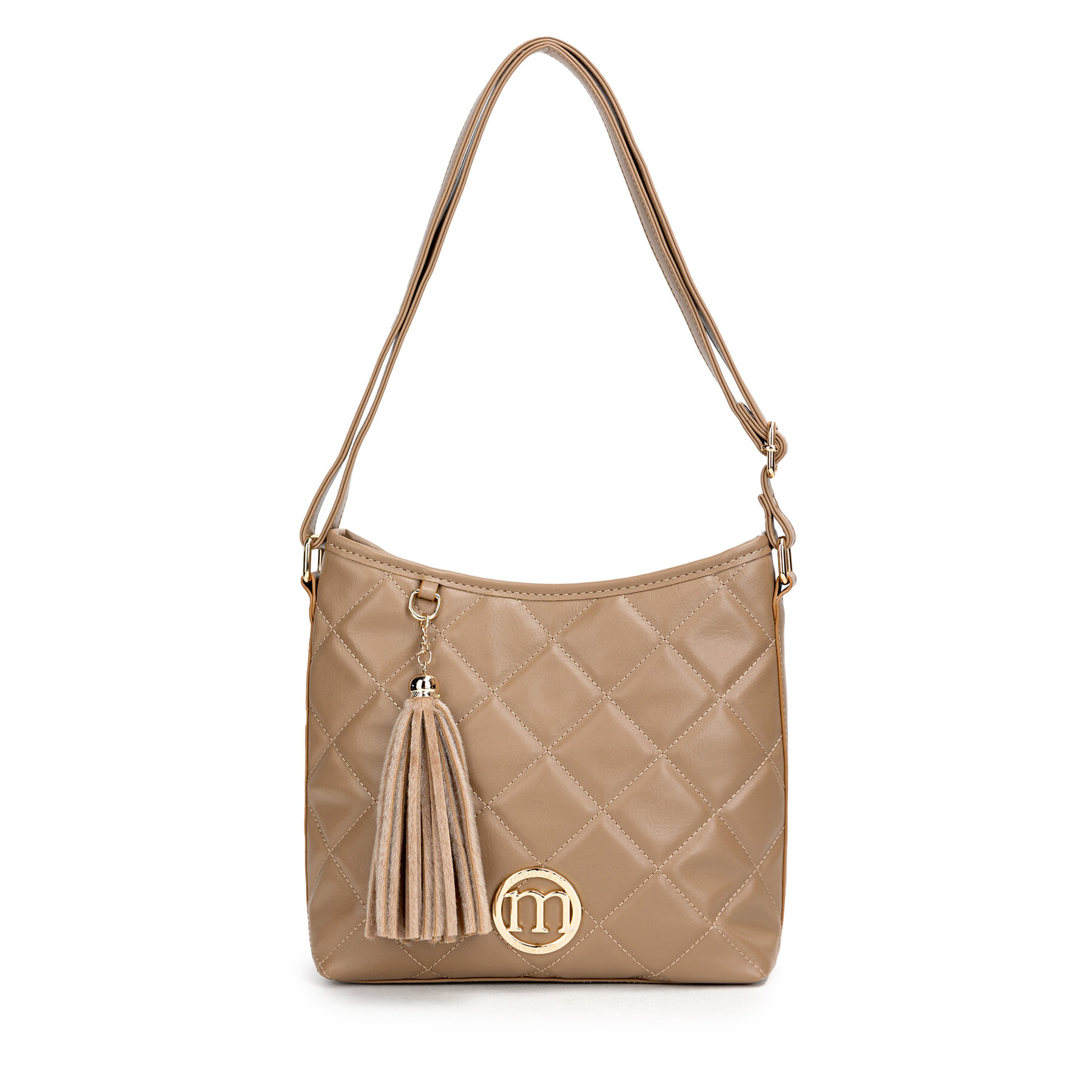 Handtasche Monnari TORIMP0-24Z-BAG4080-KM15D000 Beige Handtasche Monnari TORIMP0-24Z-BAG4080-KM15D000 Beige von Monnari