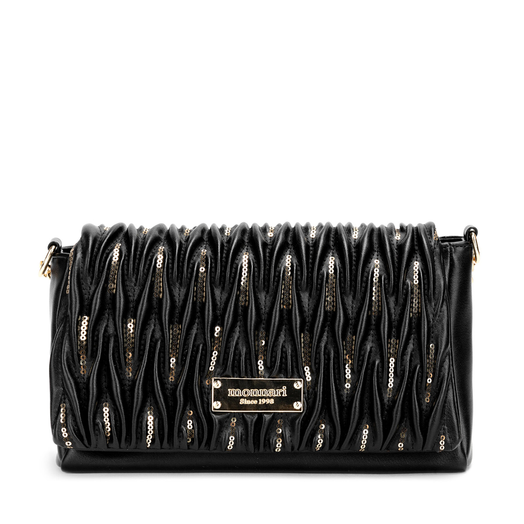 Handtasche Monnari TORIMP0-24Z-BAG4320-K020D000 Schwarz Handtasche Monnari TORIMP0-24Z-BAG4320-K020D000 Schwarz von Monnari