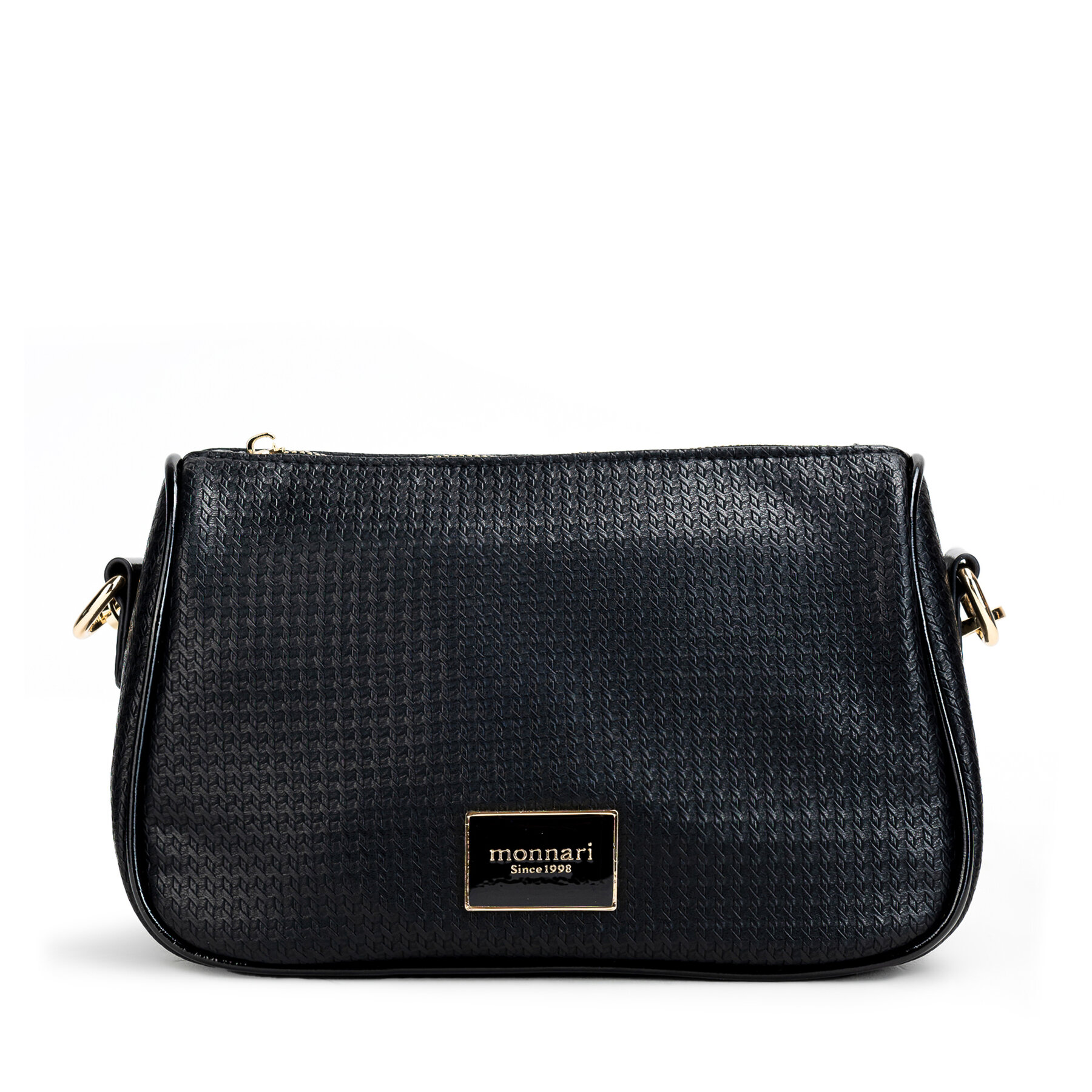 Handtasche Monnari TORIMP0-24Z-BAG4391-KM20 Schwarz Handtasche Monnari TORIMP0-24Z-BAG4391-KM20 Schwarz von Monnari