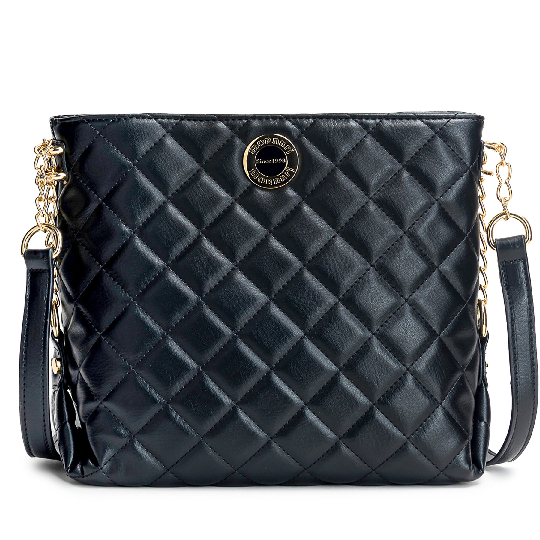 Handtasche Monnari TORIMP0-24Z-BAG4600-K020D000 Schwarz Handtasche Monnari TORIMP0-24Z-BAG4600-K020D000 Schwarz von Monnari
