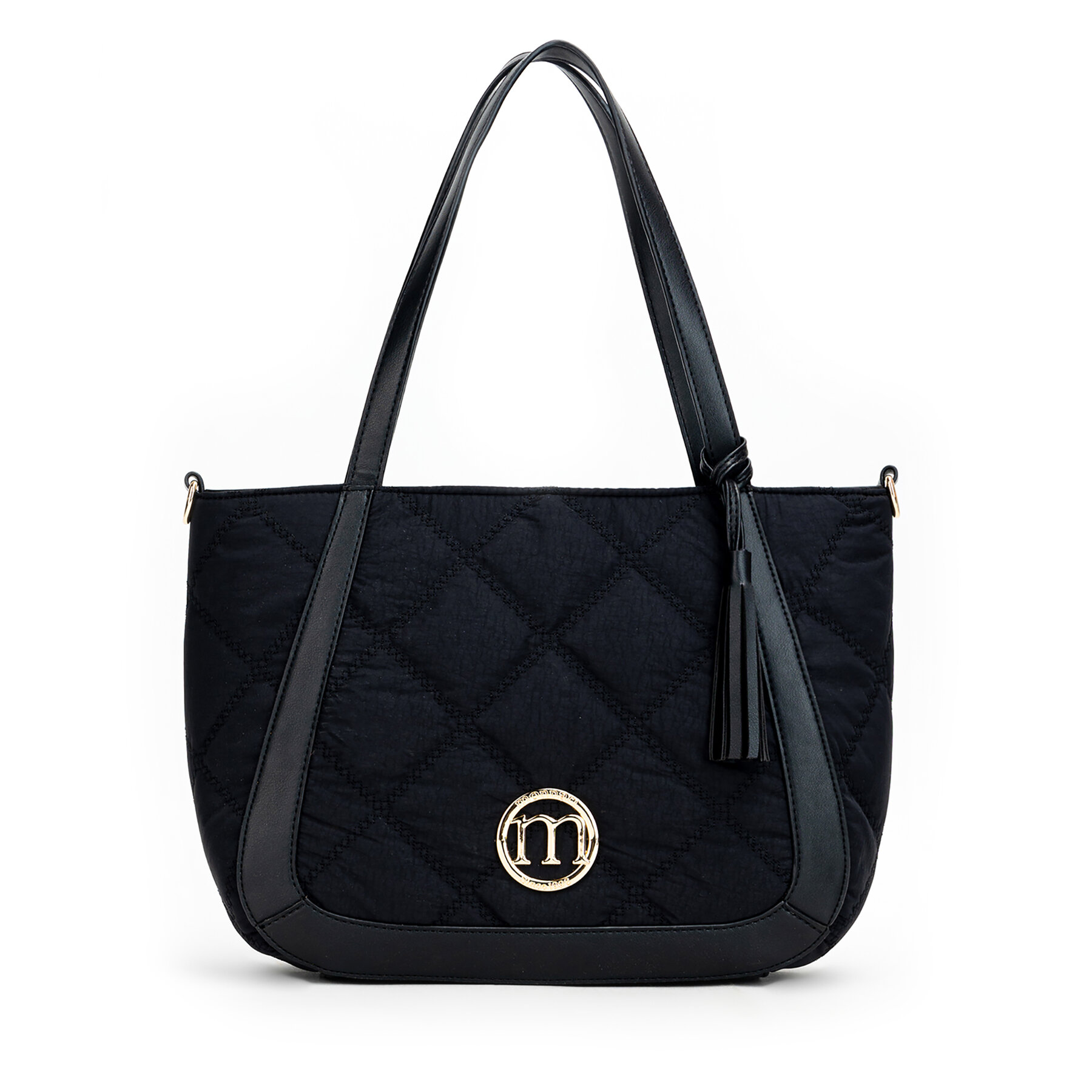 Handtasche Monnari TORIMP0-24Z-BAG5200-K020 Schwarz Handtasche Monnari TORIMP0-24Z-BAG5200-K020 Schwarz von Monnari