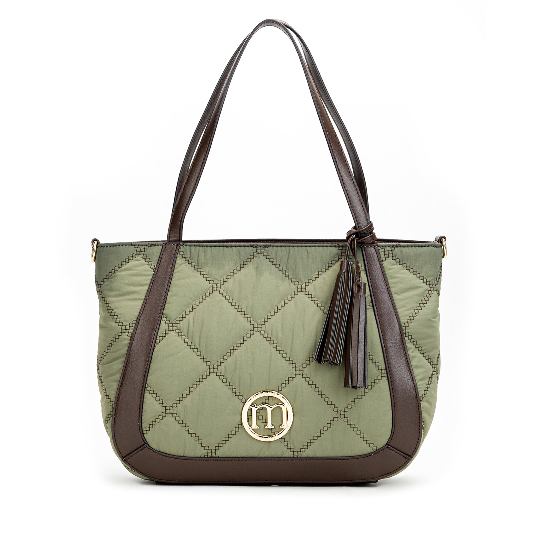 Handtasche Monnari TORIMP0-24Z-BAG5200-KM08 Grün Handtasche Monnari TORIMP0-24Z-BAG5200-KM08 Grün von Monnari