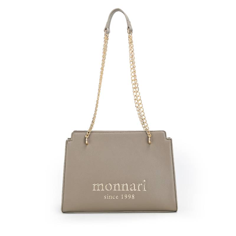 Handtasche Monnari TORIMP0-24Z-BAG5230-KM15 Beige von Monnari