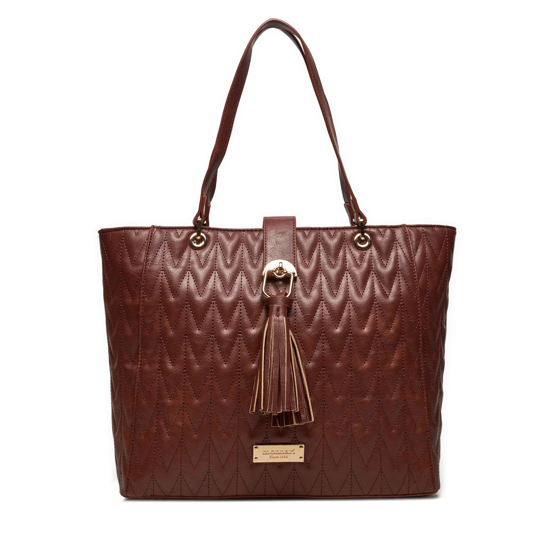 Handtasche Monnari TORIMP0-24Z-BAG5270-K017 Braun Handtasche Monnari TORIMP0-24Z-BAG5270-K017 Braun von Monnari
