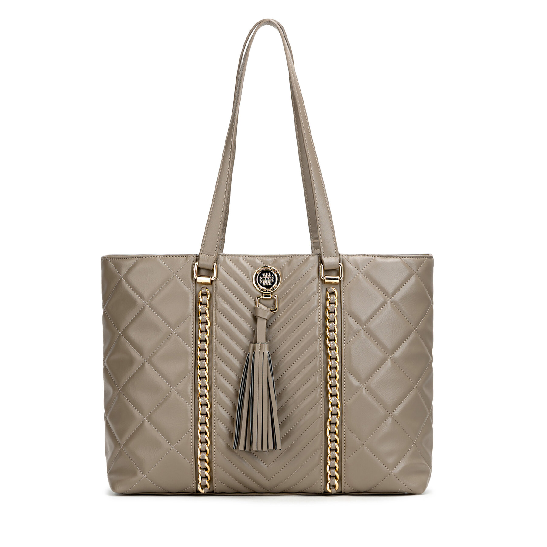 Handtasche Monnari TORIMP0-24Z-BAG5290-K015D000 Beige Handtasche Monnari TORIMP0-24Z-BAG5290-K015D000 Beige von Monnari