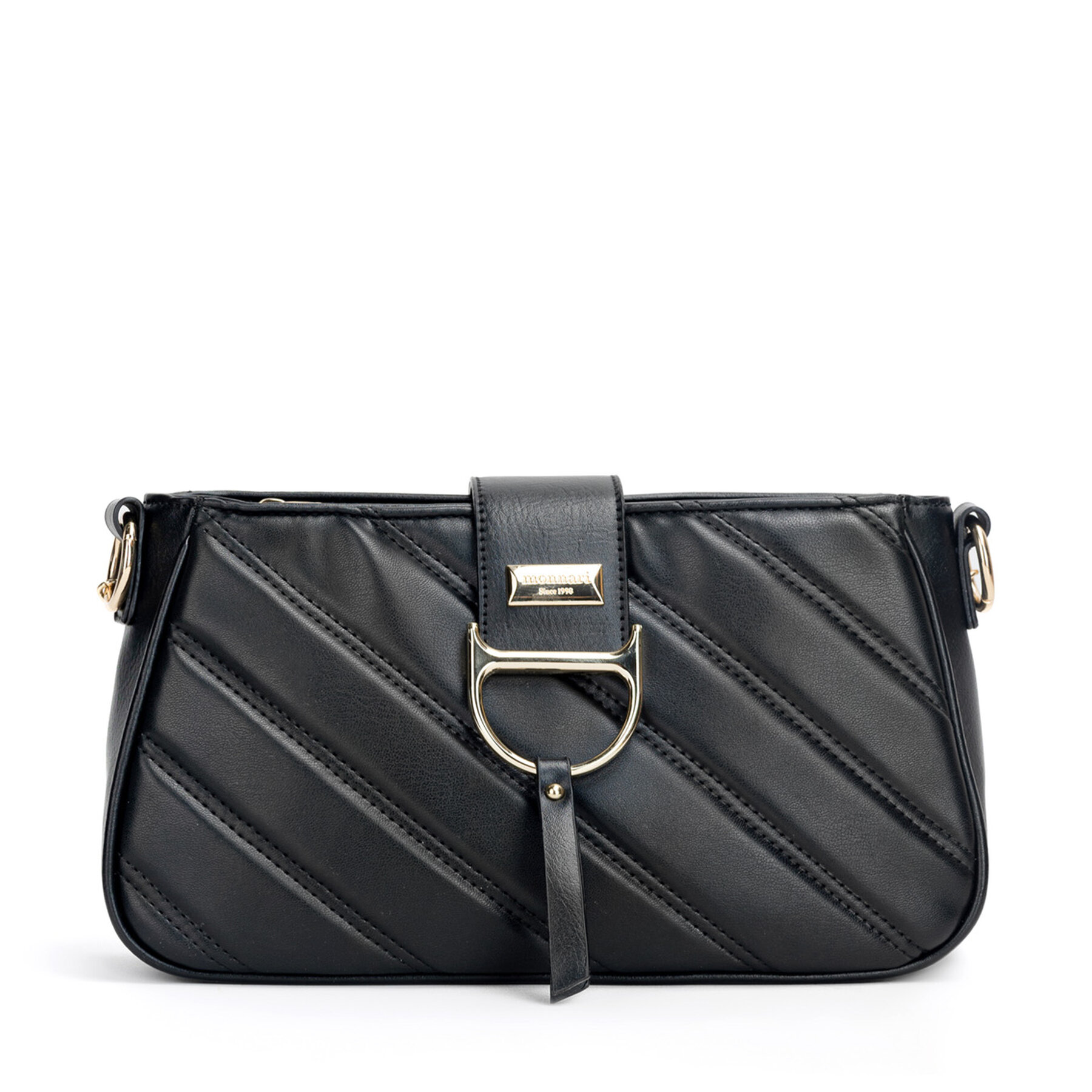 Handtasche Monnari TORIMP0-24Z-BAG5690-K020D000-R00 Schwarz Handtasche Monnari TORIMP0-24Z-BAG5690-K020D000-R00 Schwarz von Monnari