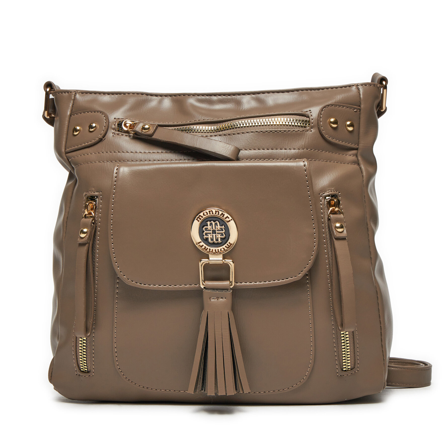 Handtasche Monnari TORIMP0-24Z-BAG5810-K015D000-R00 Beige Handtasche Monnari TORIMP0-24Z-BAG5810-K015D000-R00 Beige von Monnari