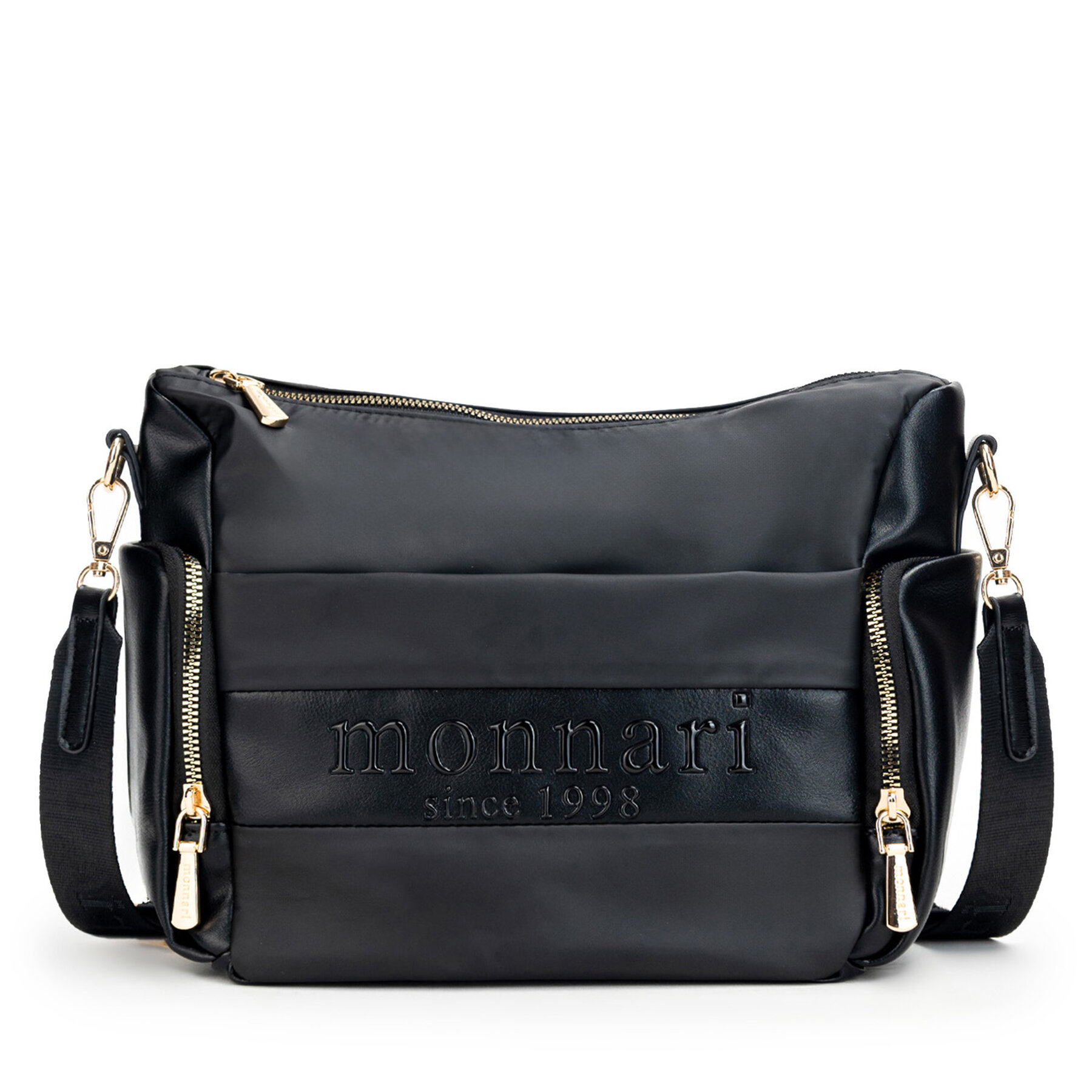 Handtasche Monnari TORIMP0-24Z-BAG5830-K020D000-R00 Schwarz Handtasche Monnari TORIMP0-24Z-BAG5830-K020D000-R00 Schwarz von Monnari