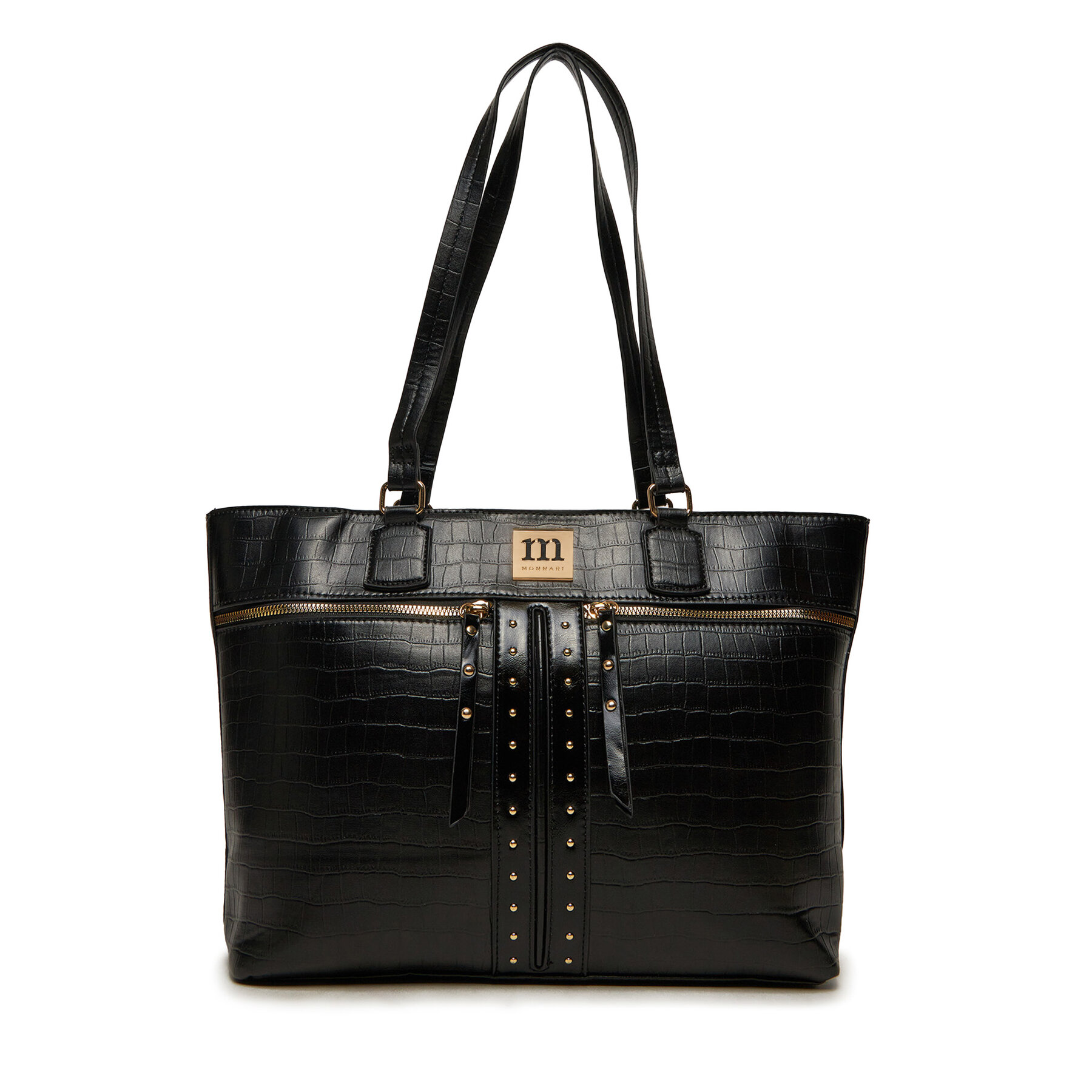 Handtasche Monnari TORIMP0-24Z-BAG5950-KM20D000-R00 Schwarz Handtasche Monnari TORIMP0-24Z-BAG5950-KM20D000-R00 Schwarz von Monnari