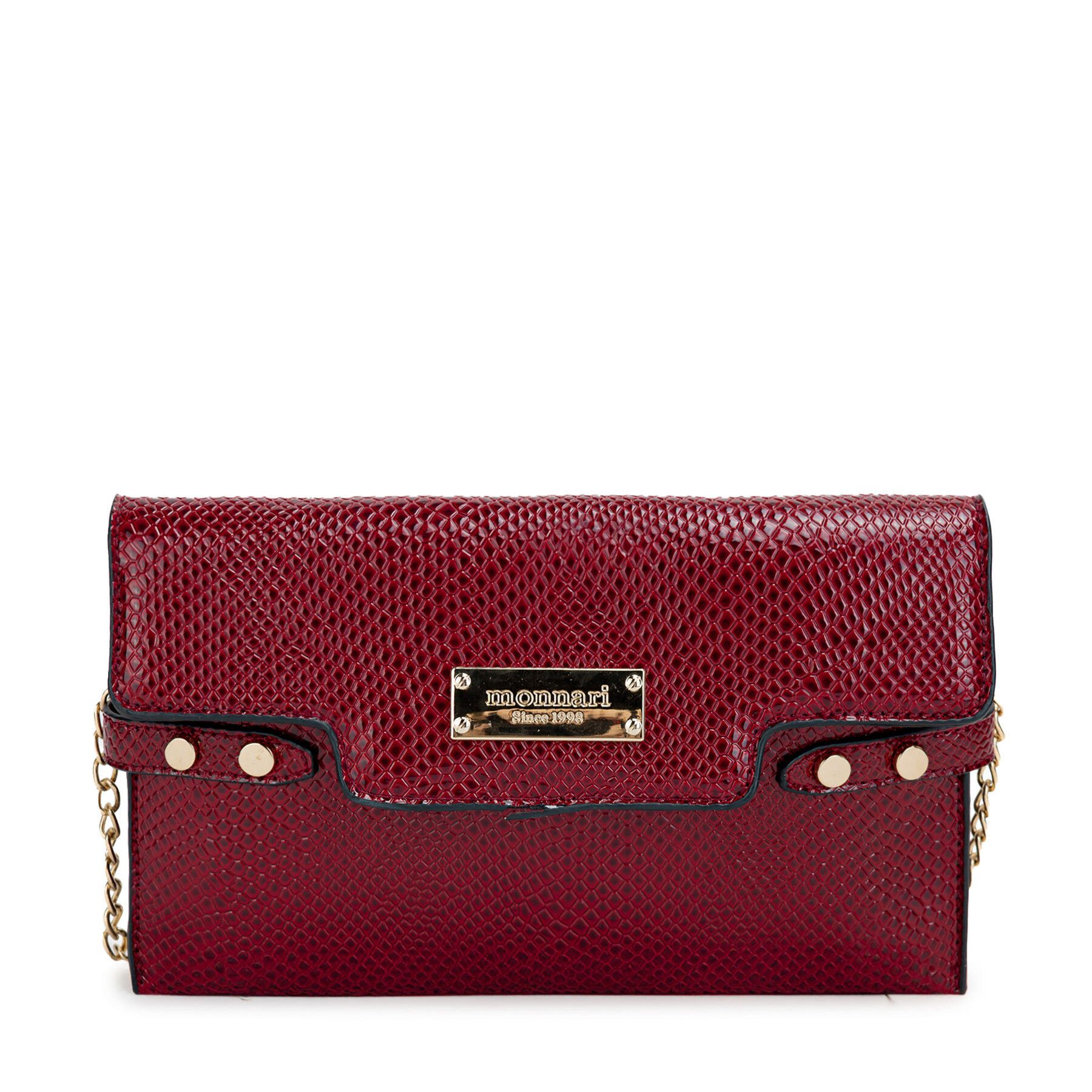 Handtasche Monnari TORIMP0-24Z-PHO0090-KM05D000 Dunkelrot Handtasche Monnari TORIMP0-24Z-PHO0090-KM05D000 Dunkelrot von Monnari
