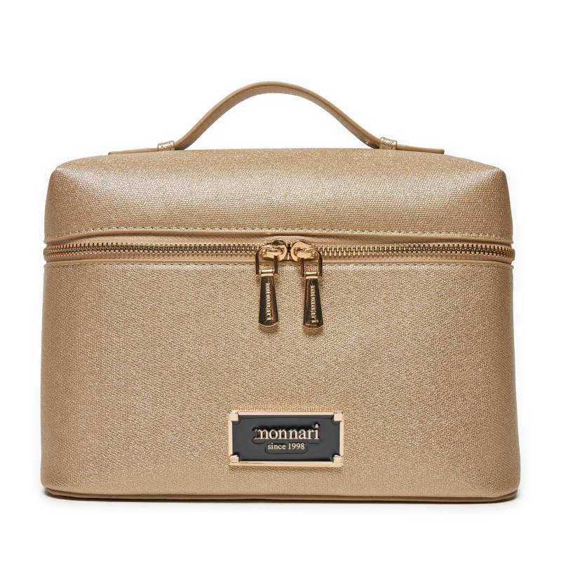 Kosmetiktasche Monnari CSM0100-023 Goldfarben von Monnari