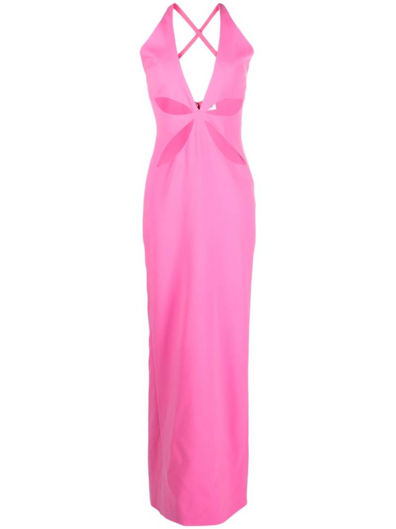 Mônot cut-out maxi dress - Pink von Mônot