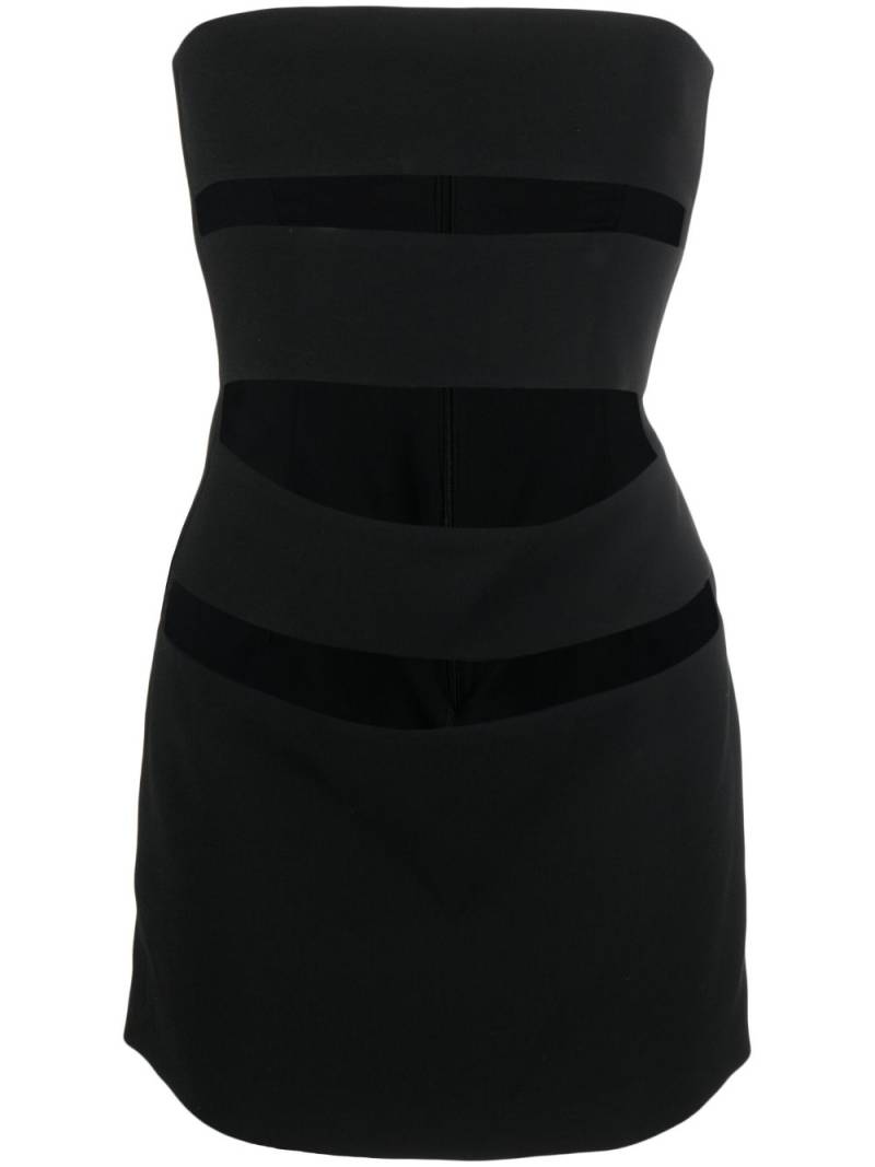 Mônot cut-out tube dress - Black von Mônot