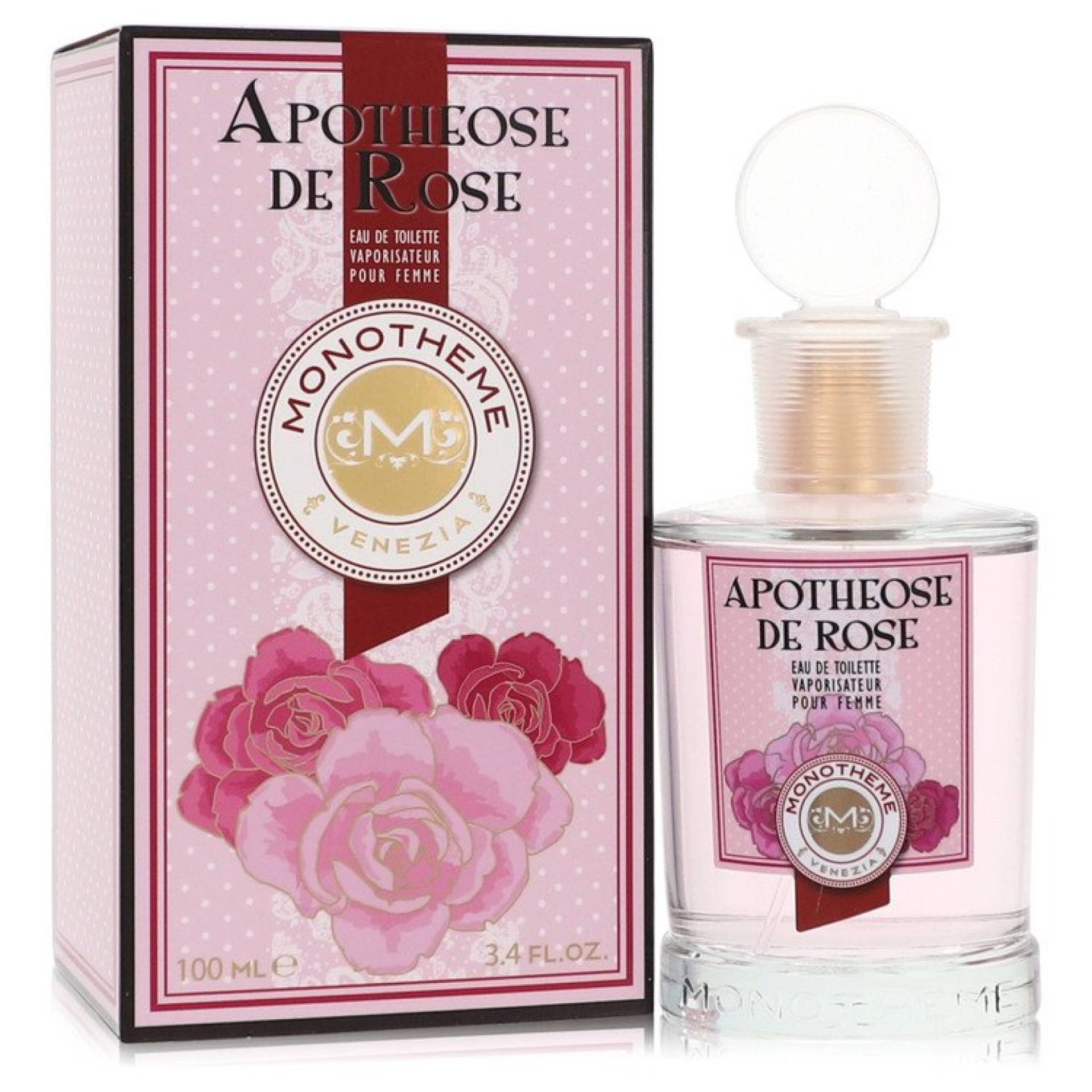 Monotheme Apothéose de Rose Eau De Toilette Spray 100 ml von Monotheme