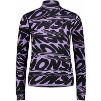 MONS ROYALE Damen Funktionsshirt Cascade Flex 200 Mock Neck lila | L von Mons Royale